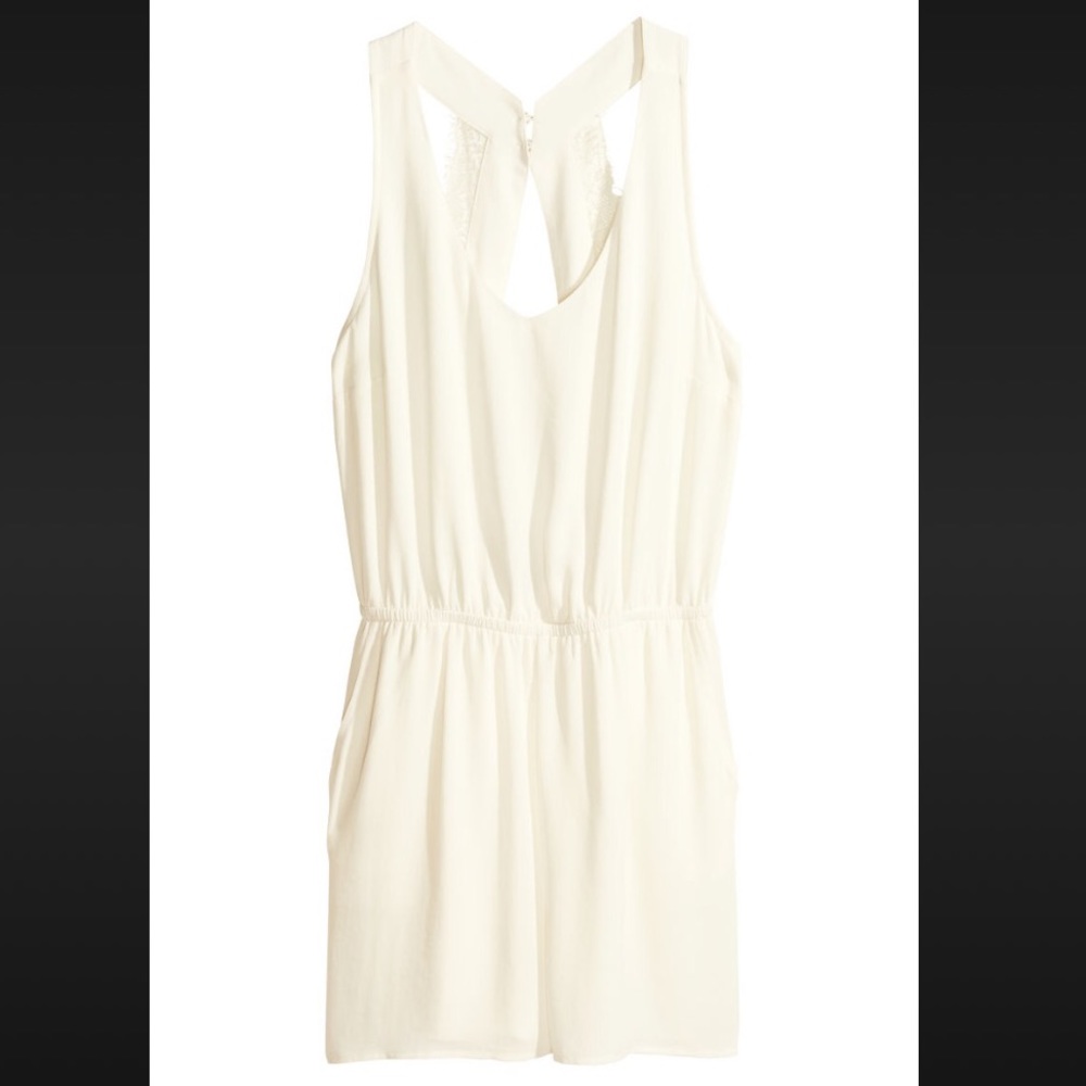 H&M Open Back Romper